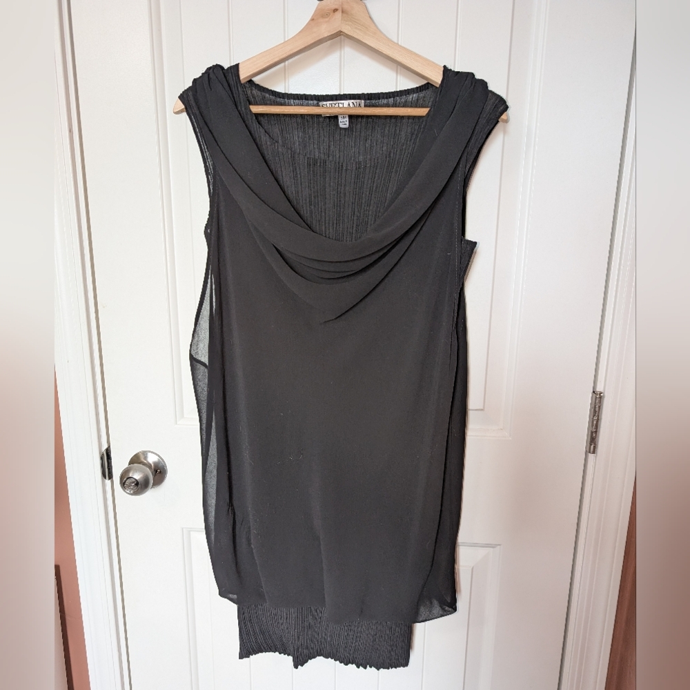 Svetlana Mini Cocktail Dress Women’s Small Black